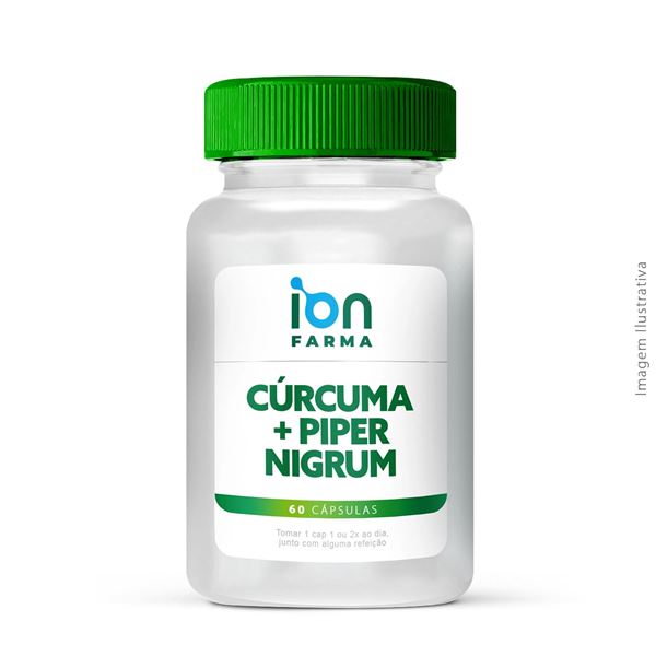 Cúrcuma + Piper nigrum 60 Cápsulas