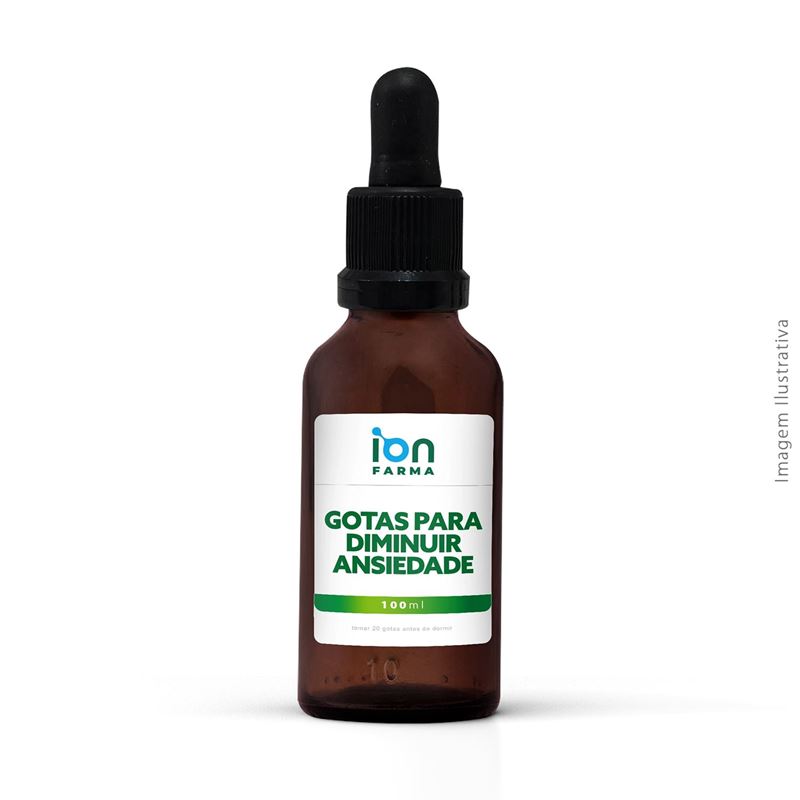 Gotas para Diminuir Ansiedade 100ml