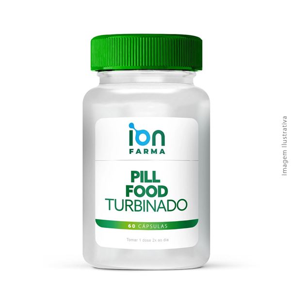Pill Food Turbinado 60 Cápsulas
