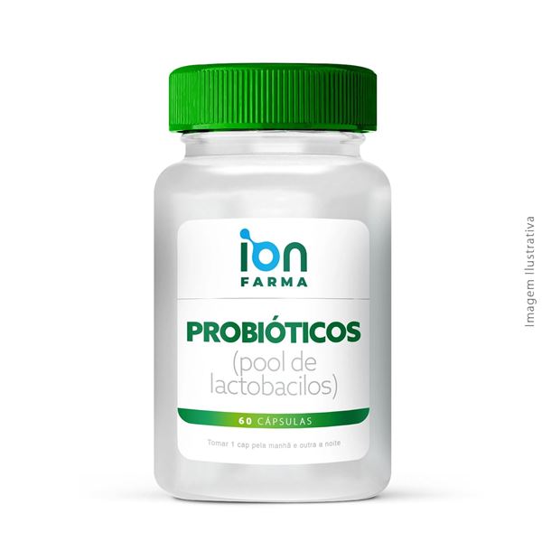 Probióticos (Pool de Lactobacilos) 60 Cápsulas Probióticos (Pool de Lactobacilos) 60 Cápsulas