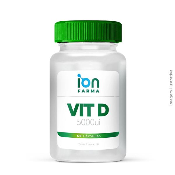Vit D 5000UI 60 Cápsulas