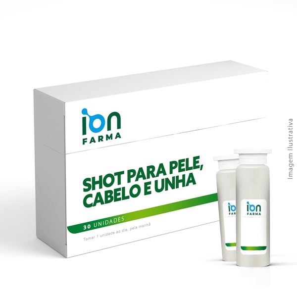 Shot para Pele, Cabelo e Unha 30 Unidades