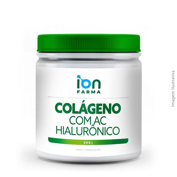 Colágeno com Ácido Hialurônico 300g