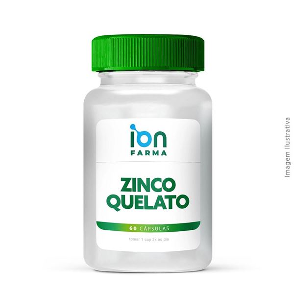 Zinco Quelato 15mg 60 Cápsulas