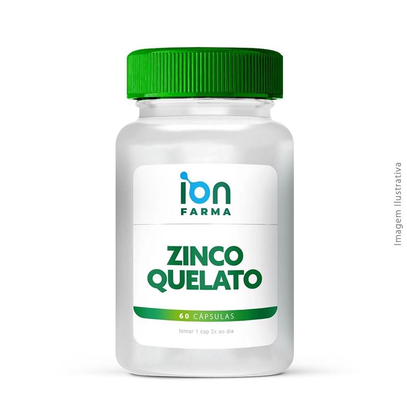 Zinco Quelato 15mg 60 Cápsulas
