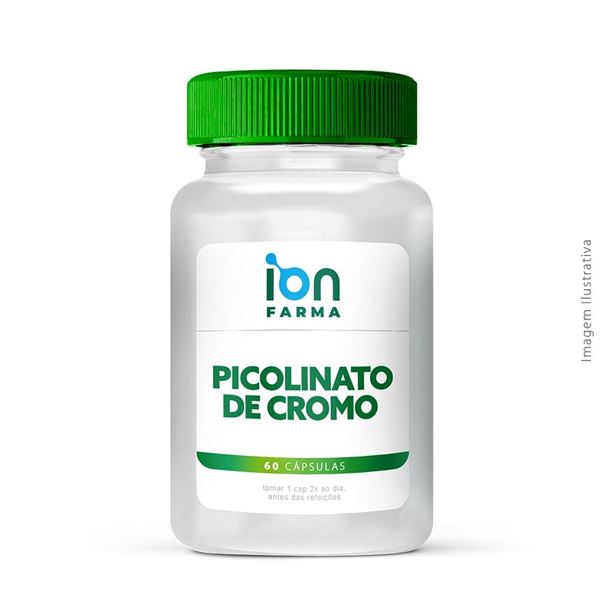 Picolinato de Cromo 100mcg 60 Cápsulas