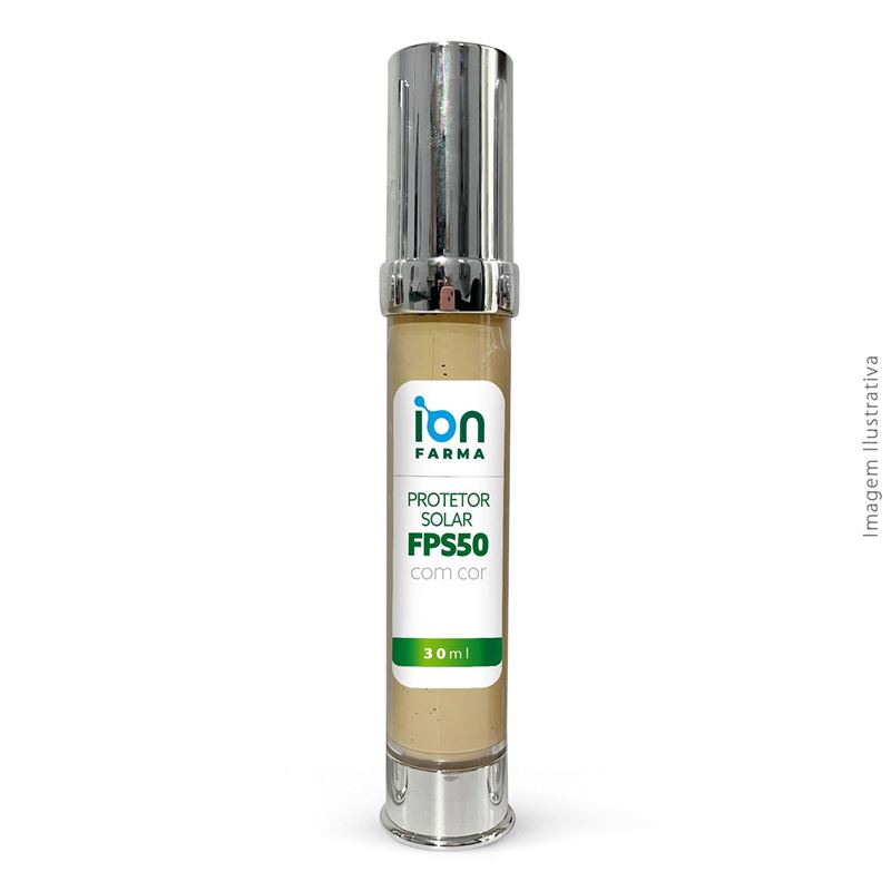 Protetor Solar FPS 50 Com Cor 30ml