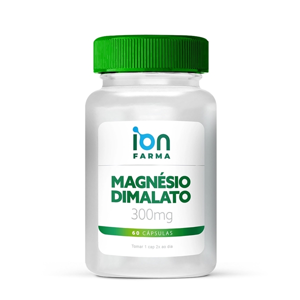 Magnésio Dimalato 300mg 60 Cápsulas